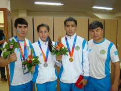 В Астане прошла матчевая встреча между кикбоксерами Казахстана и Китая