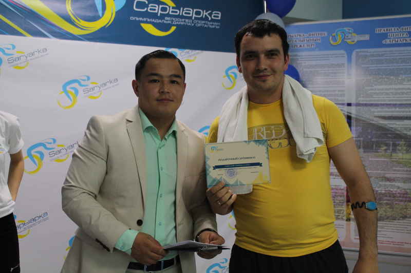 «Сарыарқа» фитнес орталығында жарнамалық шара өтті