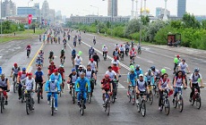 A mass bike ride will take place in Astana on May 7