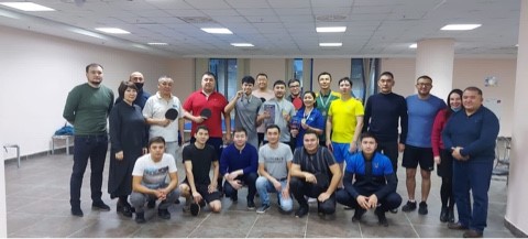 2021 жылдың 12 қарашасында “Нұр-Сұлтан” Олимпиадалық даярлау орталығының қызметкерлері арасында үстел теннисінен турнир өтті