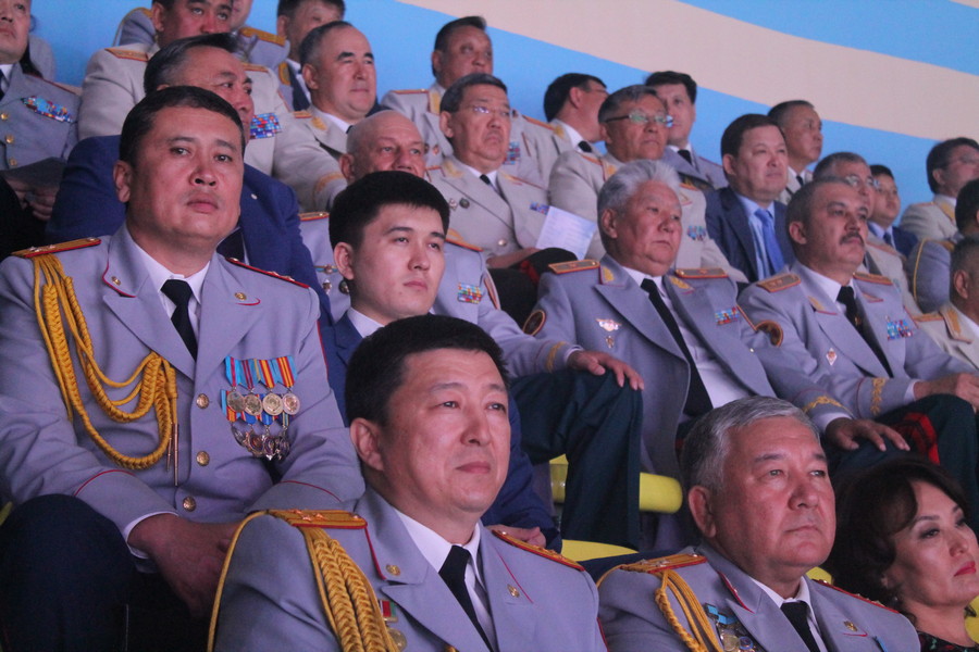 Астанада Қазақстан полициясының мерейтойына арналған мерекелік концерт өтуде