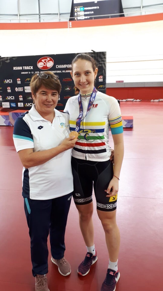Велошабандоздарымыз Азия  чемпионатында үздік нәтиже көрсетті
