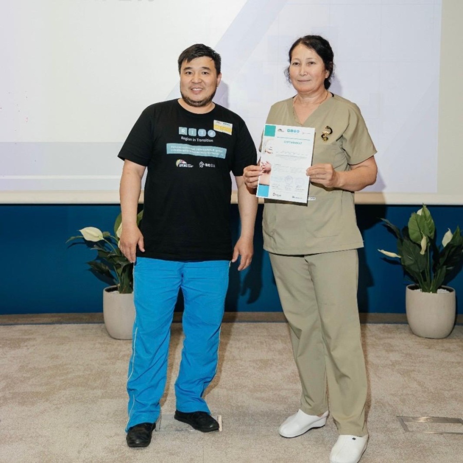 Орталық қызметкерлері алғашқы медициналық көмек көрсету бойынша оқытудан өтті