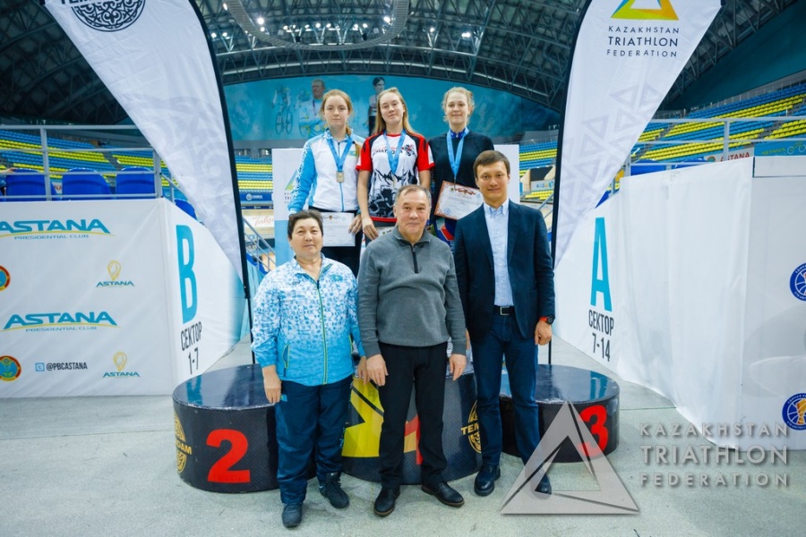 Триатлоннан ұлттық біріншілік жеңімпаздары анықталды 