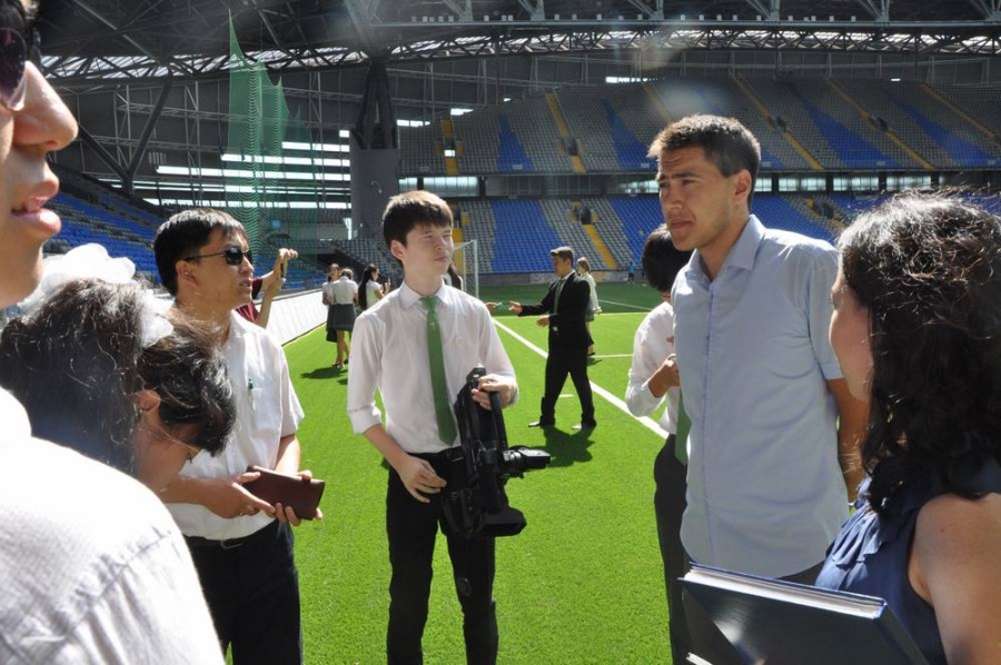 Excursion across Saryarka Cycle Track and Astana-Arena Stadium: Local History Research Expeditions "Tugan Yelge Tagzym"