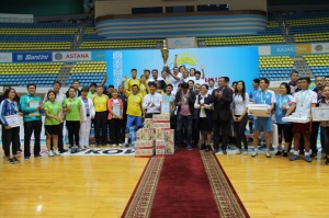 Results of the Tournament "Kazakhstan - a sport loving country!"