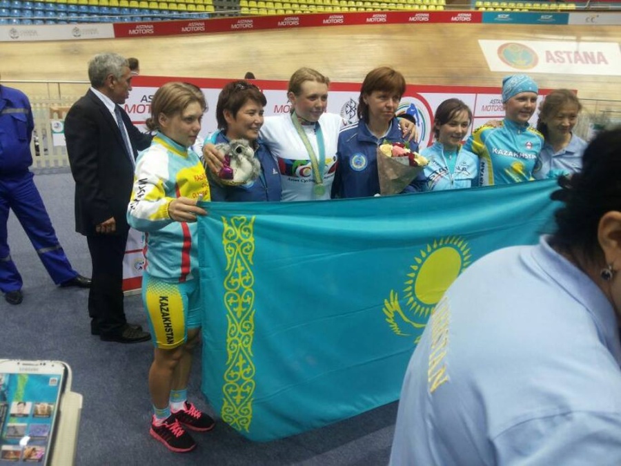 Second day of the Asian Cycling Championships in Kazakhstan
