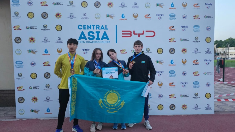 Қазақстандықтар жеңіл атлетикадан Орталық Азияның Ашық чемпионатында 9 алтын медальға ие болды