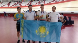 Велогонщики показали лучший  результат на чемпионате Азии