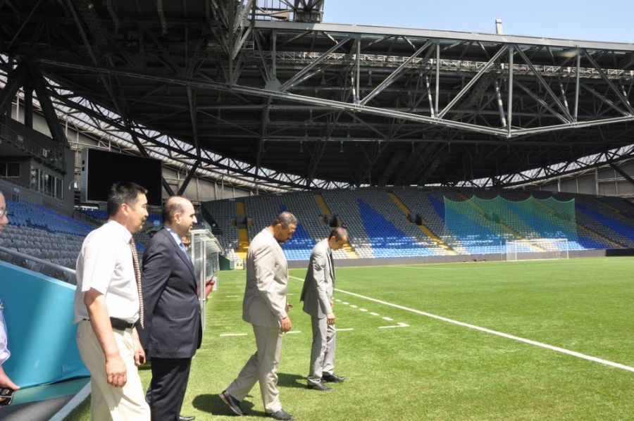 Tour of three unique sports facilities in Astana