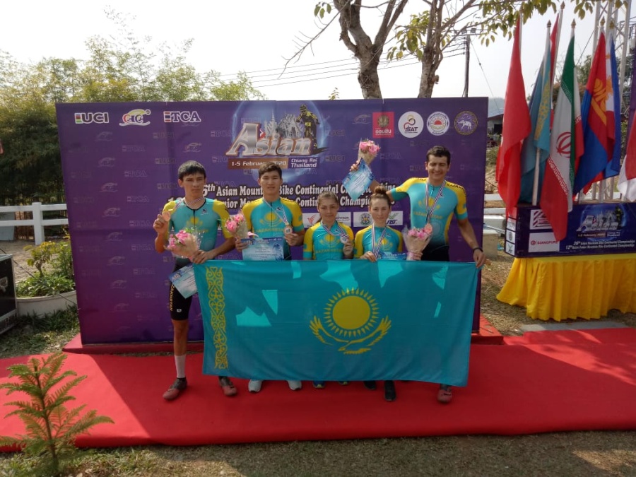 ОРТАЛЫҚ ВЕЛОШАБАНДОЗДАРЫ ТАИЛАНДА ӨТІП ЖАТҚАН АЗИЯ ЧЕМПИОНАТЫНДА 3-ОРЫН ИЕЛЕНДІ
