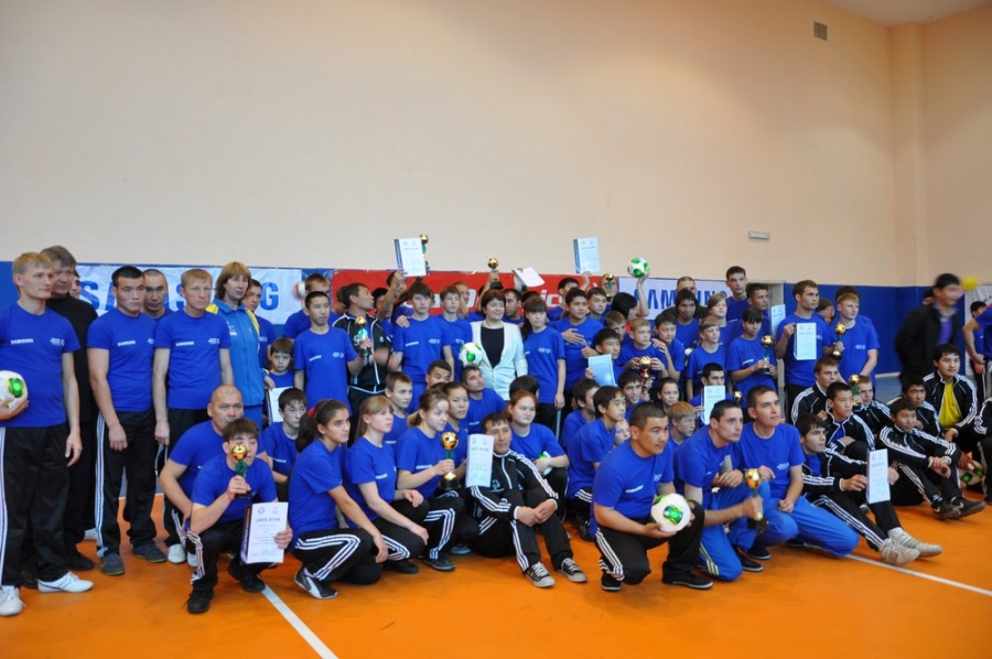 The republican mini-football tournament was held on the Saryarka bike track
