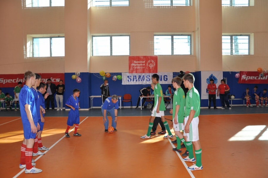 The republican mini-football tournament was held on the Saryarka bike track
