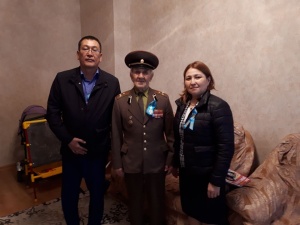 Meeting with veterans of the Great Patriotic War