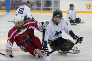 We invite everyone to the team on Sledge Hockey