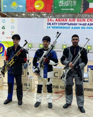 High results at the 14th Asian Shooting Championships