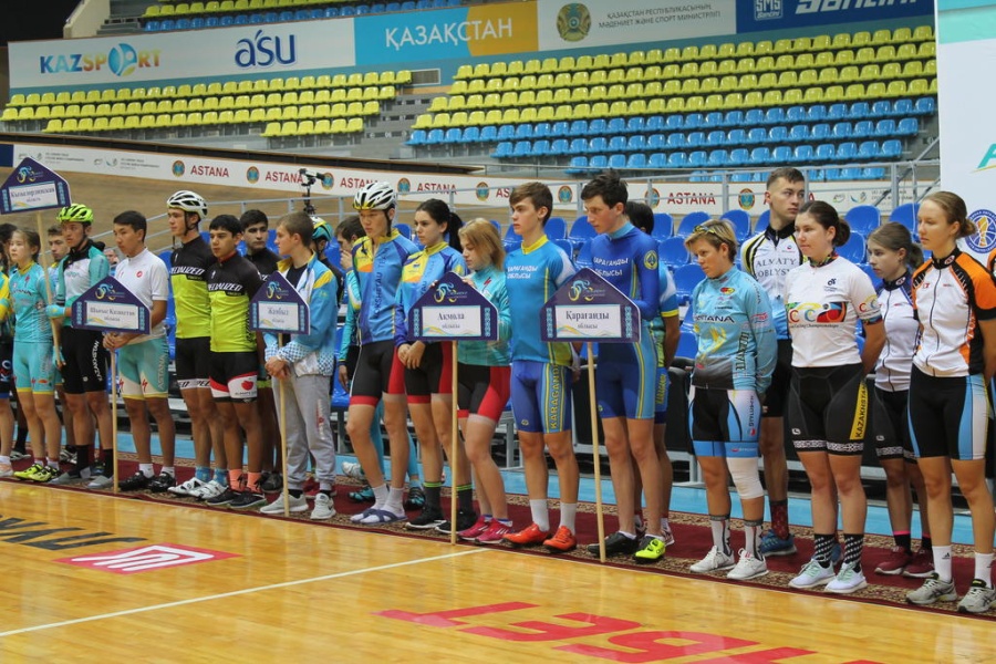 Велоспорттан ҚР Ұлттық чемпионатының ашылу салтанаты өтті