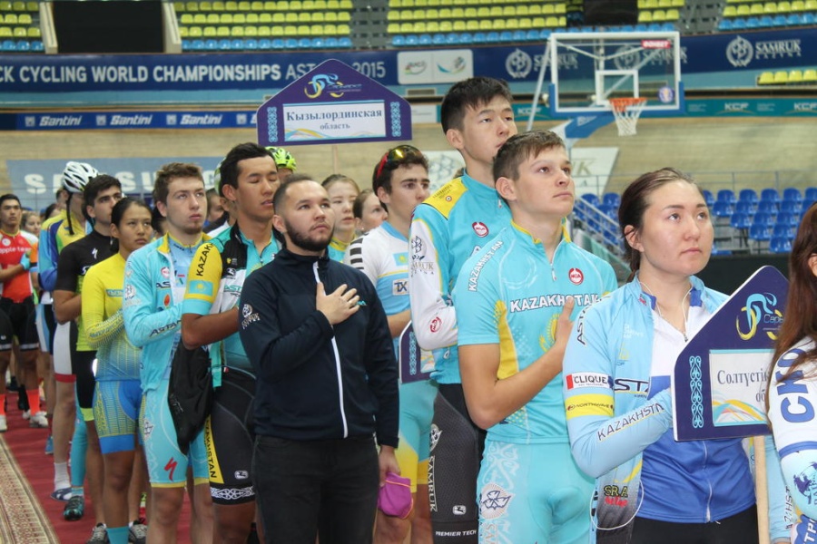 Велоспорттан ҚР Ұлттық чемпионатының ашылу салтанаты өтті