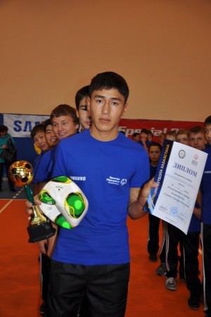 The republican mini-football tournament was held on the Saryarka bike track