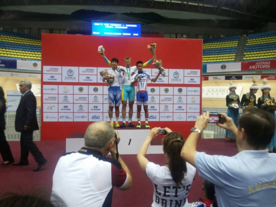 Second day of the Asian Cycling Championships in Kazakhstan