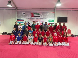 The cadets left for Sharjah for a joint training camp in taekwondo