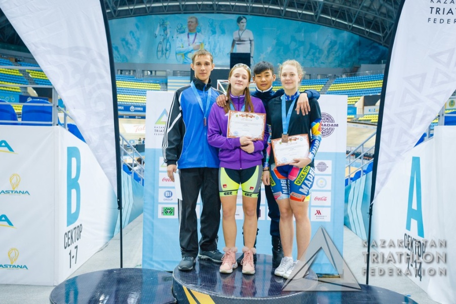 Триатлоннан ұлттық біріншілік жеңімпаздары анықталды 