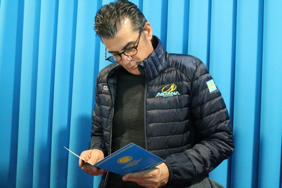 Велоспорт олимпиадалық даярлау орталығы сапары туралы команда демеушілері «Pro Team Astana»