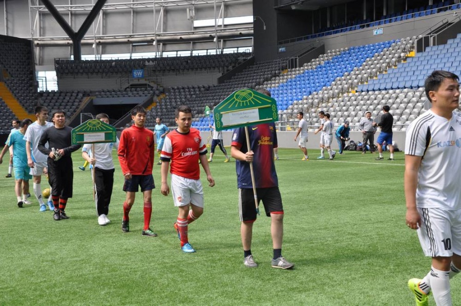 Mini-football tournament among the media of the Republic of Kazakhstan