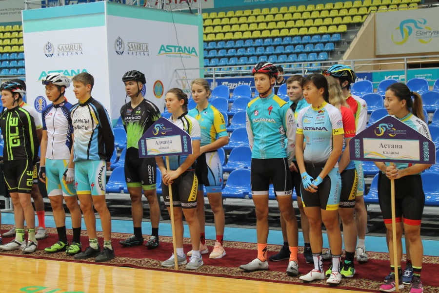 Велоспорттан ҚР Ұлттық чемпионатының ашылу салтанаты өтті