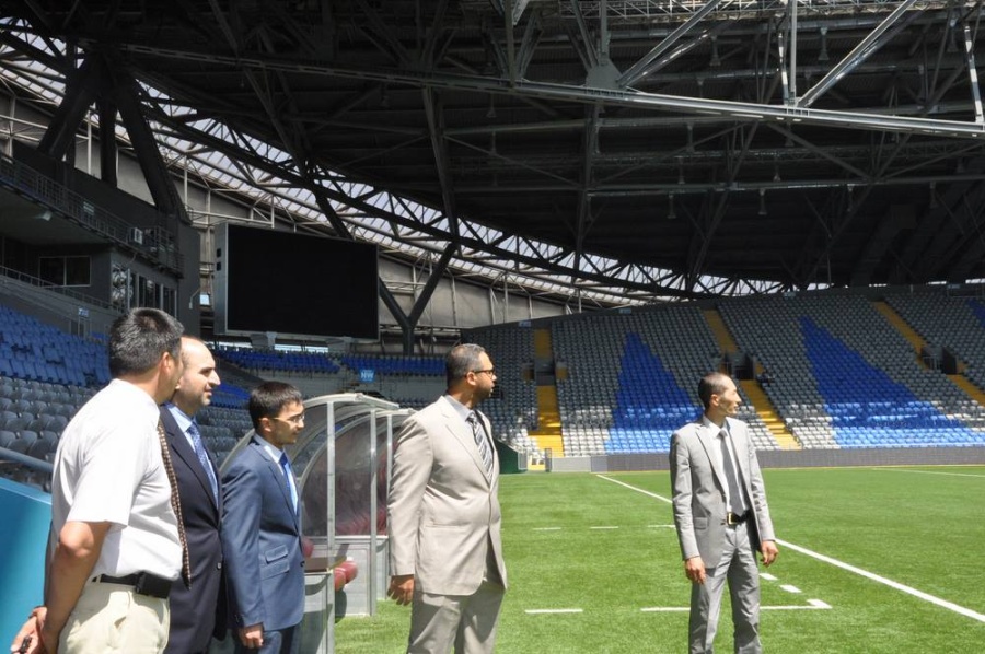 Tour of three unique sports facilities in Astana
