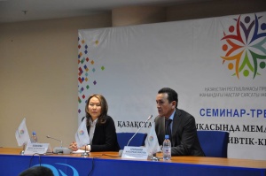 “The role of advisory bodies for the implementation of state youth policy in the Republic of Kazakhstan” seminar-training