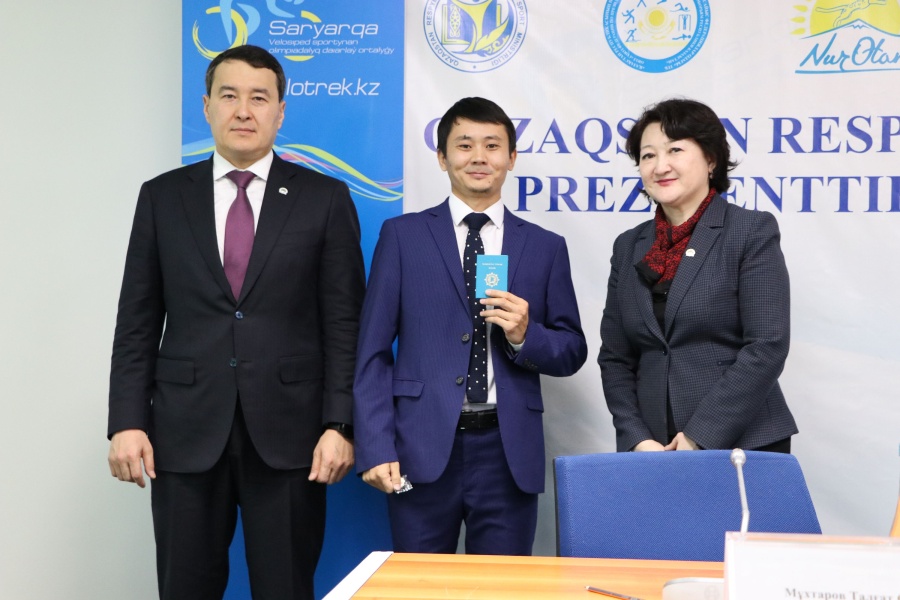 «Президенттік сынақ және Президенттік көпсайыс федерациялар Одағы» ЗТБ Президенті тағайындалды