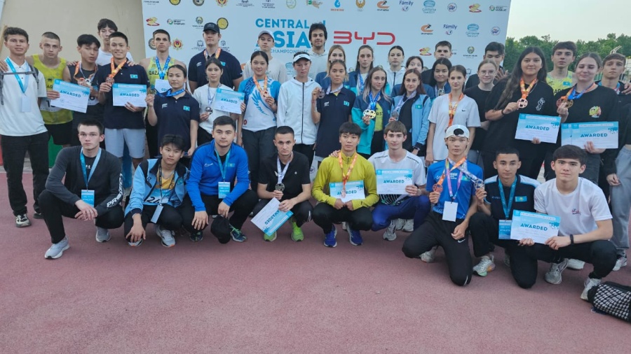 Қазақстандықтар жеңіл атлетикадан Орталық Азияның Ашық чемпионатында 9 алтын медальға ие болды