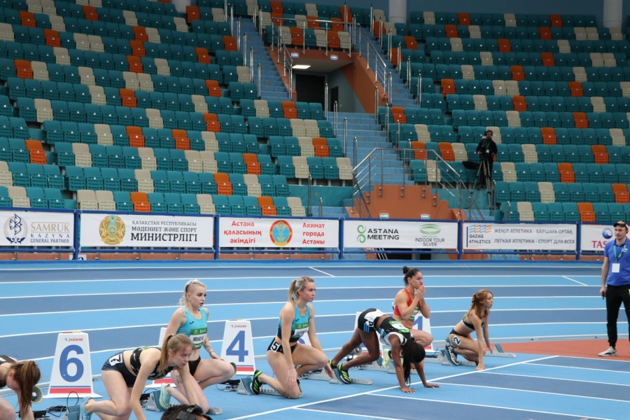 Астанада ірі әлемдік World Athletics Indoor Tour сериясының туры өтті