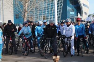 The solemn celebration of "Nauryz Meyramy" took place in the cycle track