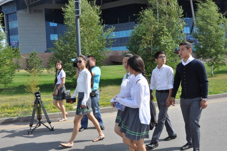 Excursion across Saryarka Cycle Track and Astana-Arena Stadium: Local History Research Expeditions "Tugan Yelge Tagzym"
