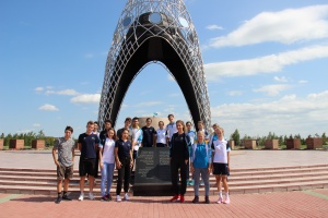 Athletes visited the ALZHIR Museum-Memorial Complex