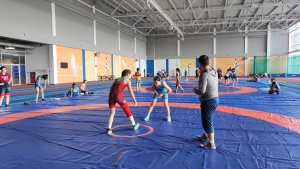 UTS before the Asian Women's Wrestling Championship