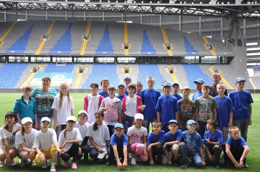 In the period from July 15 to July 29, 2014 Tourist Information Center LLP under the Akimat of Astana visited cycle track Saryarka and stadium Astana Arena.