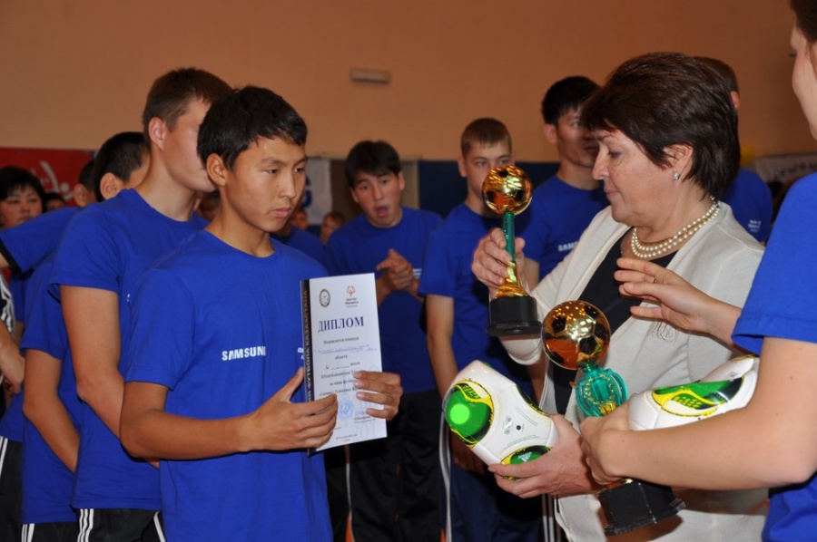 The republican mini-football tournament was held on the Saryarka bike track