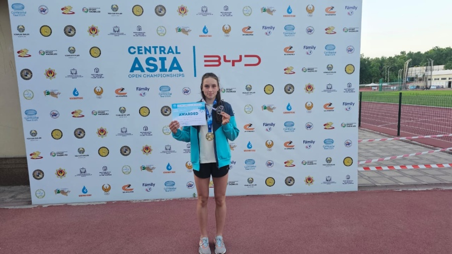 Қазақстандықтар жеңіл атлетикадан Орталық Азияның Ашық чемпионатында 9 алтын медальға ие болды