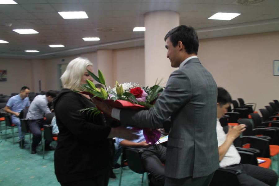 Журналистердің Серік Сапиевпен кездесуі