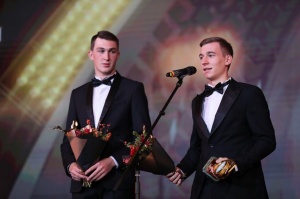 Nominees "Breakthrough of the Year" - Gleb Brusensky and Yevgeny Fedorov