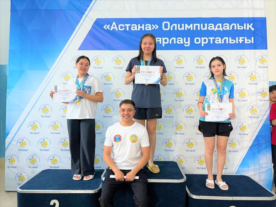 Балалардың жүзу жарыстың қорытындылары