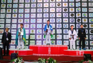 The first Asian Taekwondo Championship was held in Atyrau