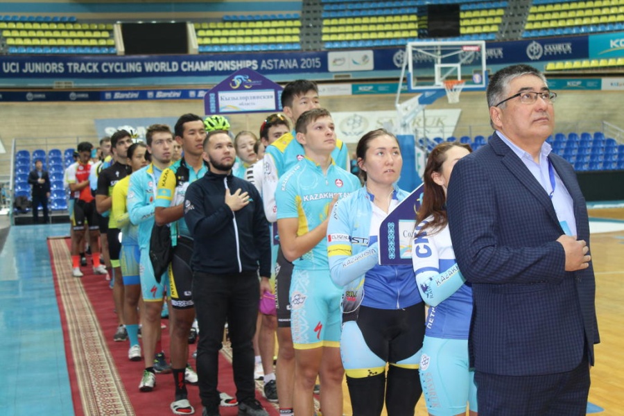 Велоспорттан ҚР Ұлттық чемпионатының ашылу салтанаты өтті