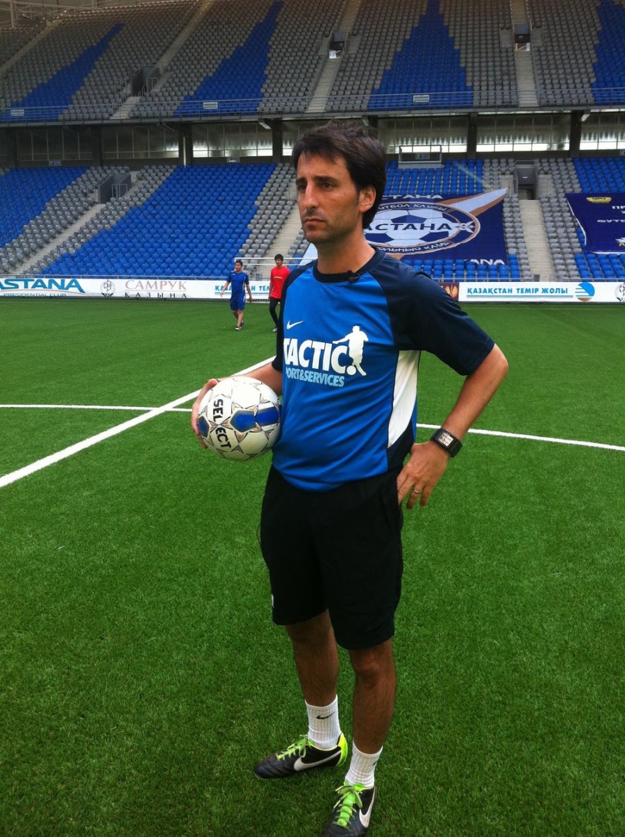 Master class at Astana Arena from Spanish trainers