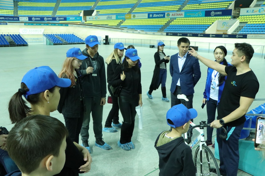 Велотректе қала тұрғындарына арналған экскурсия өткізілді