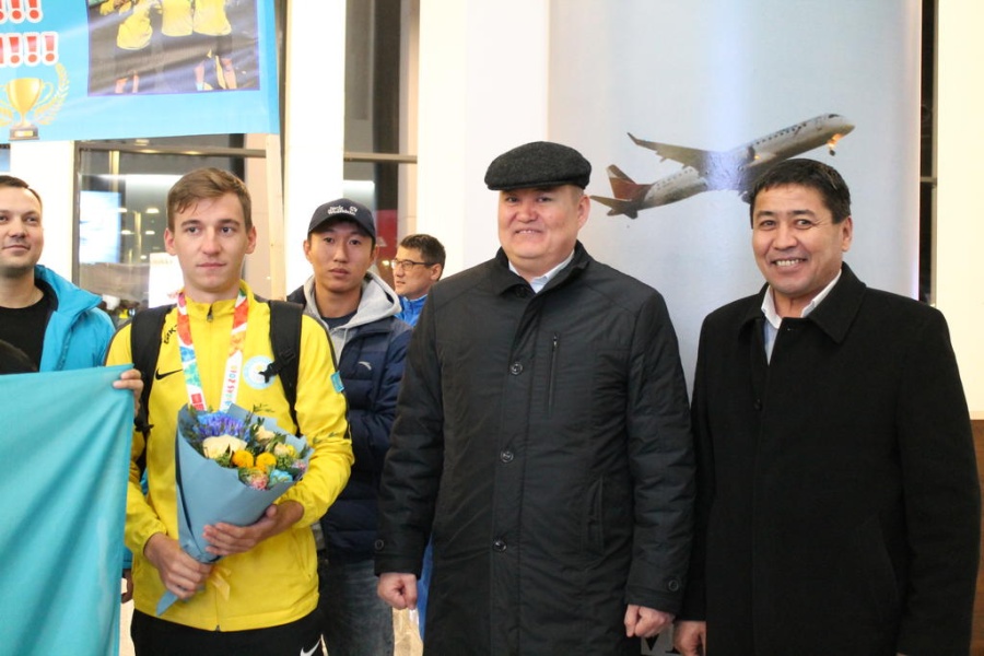 ІІІ жазғы Жасөспірімдер Олимпиадасы ойындарының чемпиондарын қарсы алу