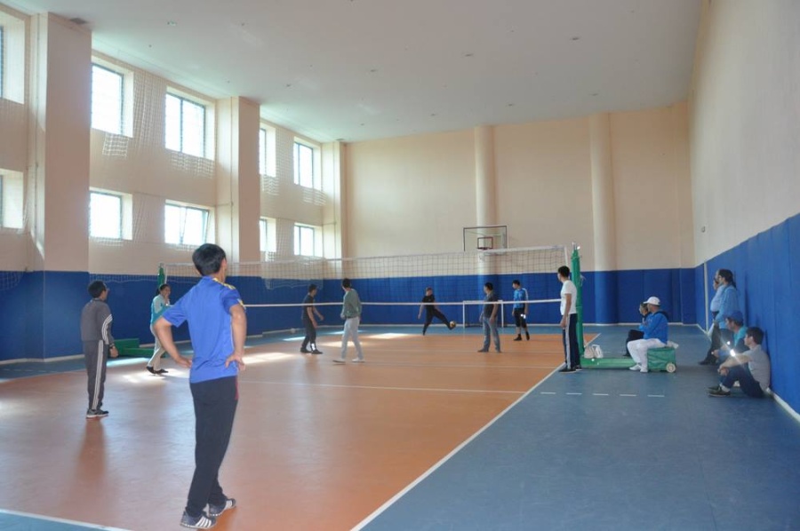Employees of the RSBSE Republican cycle track Saryarka celebrated Sports Day with volleyball game!